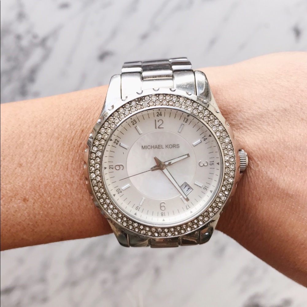 Silver Michael Kors Watch - Picture 3 of 3